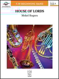 House of Lords Concert Band sheet music cover Thumbnail